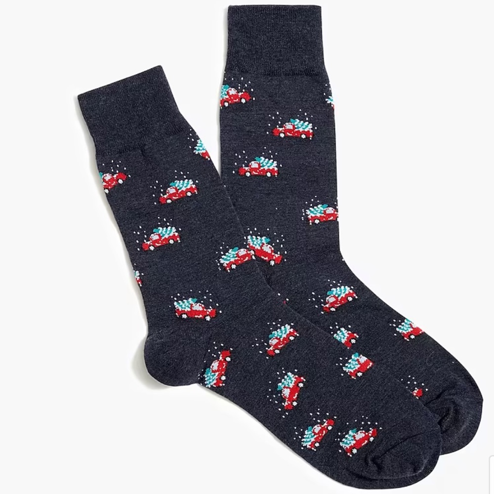 J Crew Men’s Navy Blue Socks.